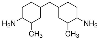 图片 4,4′-亚甲基双(2-甲基环己胺), 异构体混合物，4,4′-Methylenebis(2-methylcyclohexylamine) [MMCA], mixture of isomers；99%
