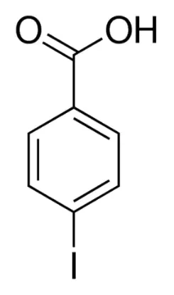 图片 对碘苯甲酸，4-Iodobenzoic acid；98%