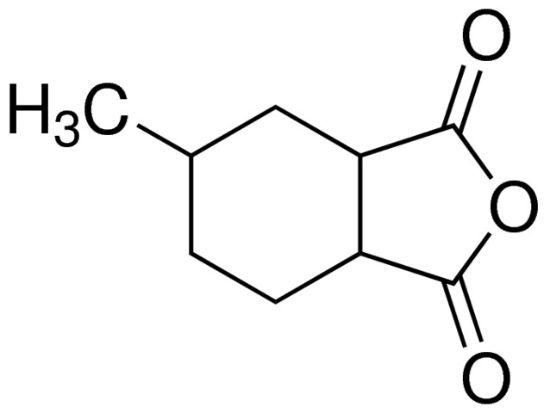 图片 氢化-4-甲苯酐 [顺反异构体混合物]，Hexahydro-4-methylphthalic anhydride, mixture of cis and trans；96%