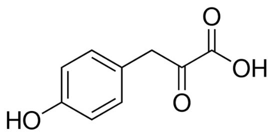图片 4-羟苯基丙酮酸，4-Hydroxyphenylpyruvic acid；98%