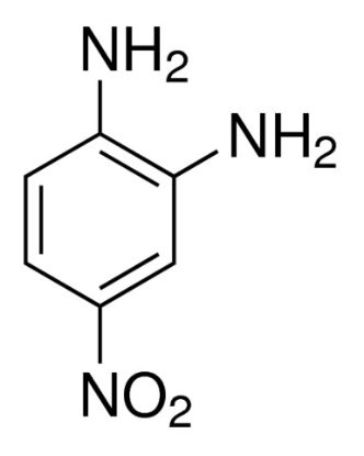 图片 4-硝基邻苯二胺，4-Nitro-o-phenylenediamine；98%