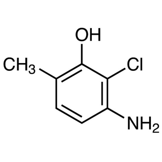 图片 5-氨基-6-氯-2-甲基苯酚，2-Chloro-4-methyl-3-hydroxyaniline；≥99%