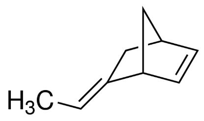 图片 5-亚乙基-2-降冰片烯，5-Ethylidene-2-norbornene；contains 100-200 ppm BHT as inhibitor, mixture of endo and exo, 99%