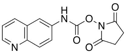 图片 6-氨基喹啉基-N-羟基琥珀酰亚胺基氨基甲酸酯，6-Aminoquinolyl-N-hydroxysuccinimidyl Carbamate [AQC]；≥97%