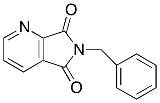 图片 6-苄基吡咯并[3,4-b]吡啶-5,7-二酮，6-Benzyl-5,7-dihydro-5,7-dioxopyrrolo[3,4-b]pyridine；99%