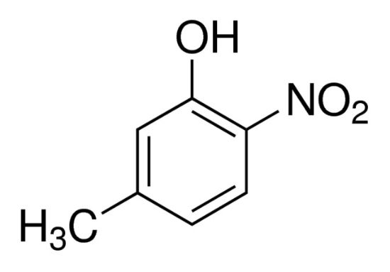 图片 5-甲基-2-硝基苯酚，5-Methyl-2-nitrophenol；97%