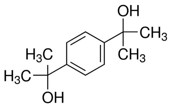 图片 二羟基-1,4-二异丙基苯，1,4-Bis(2-hydroxyisopropyl)benzene；97%