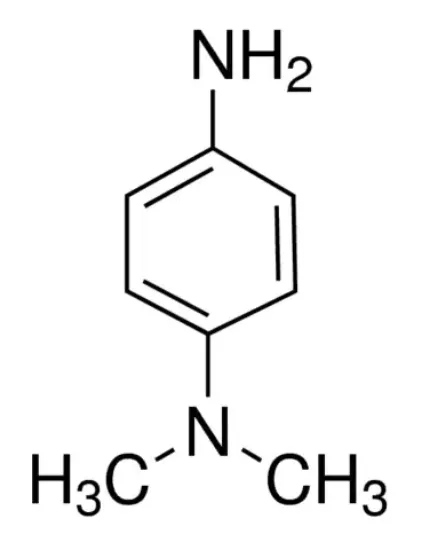 图片 N,N-二甲基-对苯二胺，N,N-Dimethyl-p-phenylenediamine [DMPPDA, DPD, DMPD]；for spectrophotometric det. of SO42-, S2-, ≥97.0%