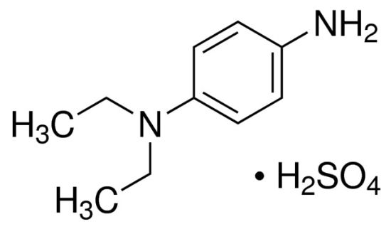 图片 N,N-二乙基-对苯二胺硫酸盐，N,N-Diethyl-p-phenylenediamine sulfate salt；≥98.0% (T)