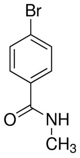 图片 N-甲基-4-溴苯甲酰胺，4-Bromo-N-methylbenzamide
