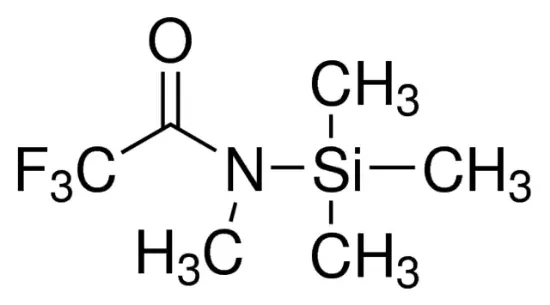 图片 N-甲基-N-(三甲基硅烷基)三氟乙酰胺，N-Methyl-N-(trimethylsilyl)trifluoroacetamide [MSTFA]；for GC derivatization, LiChropur™, ≥98.5%
