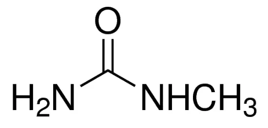 图片 N-甲脲 [甲基脲]，N-Methylurea；97%