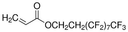 图片 1H,1H,2H,2H-全氟癸基丙烯酸酯，1H,1H,2H,2H-Perfluorodecyl acrylate；contains 100 ppm tert-butylcatechol as inhibitor, 97%