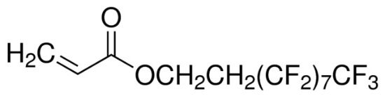 图片 1H,1H,2H,2H-全氟癸基丙烯酸酯，1H,1H,2H,2H-Perfluorodecyl acrylate；contains 100 ppm tert-butylcatechol as inhibitor, 97%