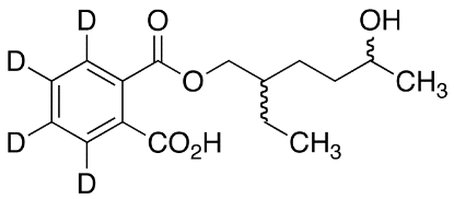 图片 单(2-乙基-5-羟己基)邻苯二甲酸酯-d4，Mono(2-ethyl-5-hydroxyhexyl) Phthalate-d4(Mixture of Diastereomers)