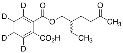 图片 单(2-乙基-5-氧己基)邻苯二甲酸酯-d4，rac Mono(2-ethyl-5-oxohexyl) Phthalate-d4