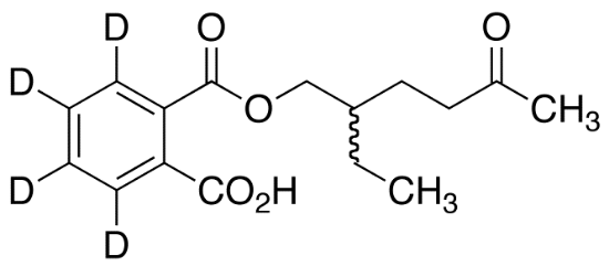 图片 单(2-乙基-5-氧己基)邻苯二甲酸酯-d4，rac Mono(2-ethyl-5-oxohexyl) Phthalate-d4