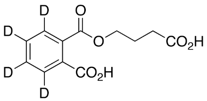 图片 单(3-羧基丙基)邻苯二甲酸酯-d4，Mono(3-carboxypropyl) Phthalate-d4