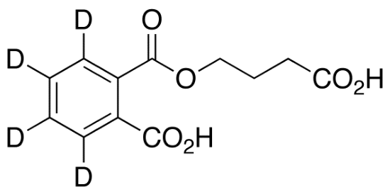 图片 单(3-羧基丙基)邻苯二甲酸酯-d4，Mono(3-carboxypropyl) Phthalate-d4