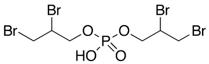 图片 双(2,3-二溴丙基)磷酸盐，Bis(2,3-dibromopropyl) Phosphate