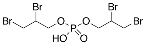 图片 双(2,3-二溴丙基)磷酸盐，Bis(2,3-dibromopropyl) Phosphate