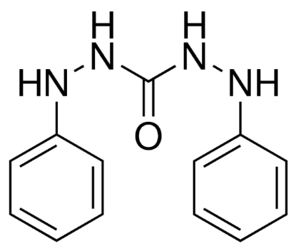 图片 1,5-二苯卡巴肼 [二苯氨基脲]，1,5-Diphenylcarbazide [DPC]；reag. Ph. Eur., ≥98.0%, for metal titration