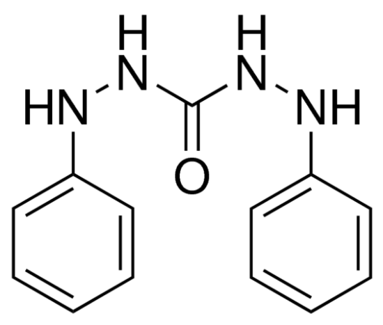 图片 1,5-二苯卡巴肼 [二苯氨基脲]，1,5-Diphenylcarbazide [DPC]；reag. Ph. Eur., ≥98.0%, for metal titration