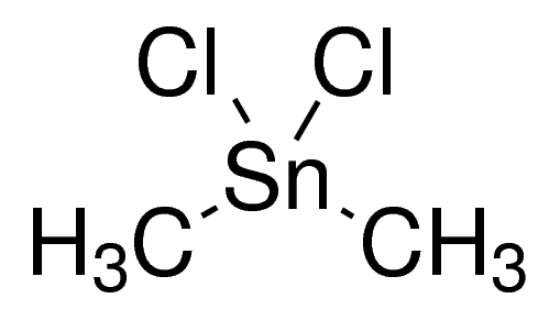 图片 二甲基二氯化锡，Dimethyltin dichloride；97%