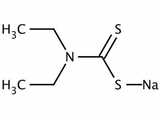 图片 二乙基二硫代氨基甲酸钠，Ditiocarb sodium；≥99%