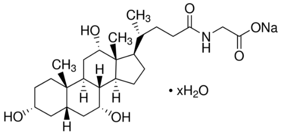 图片 甘胆酸钠水合物，Sodium glycocholate hydrate；≥95% (TLC)