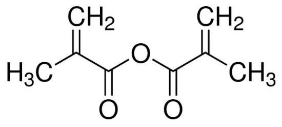 图片 甲基丙烯酸酐，Methacrylic anhydride；contains 2,000 ppm topanol A as inhibitor, 94%
