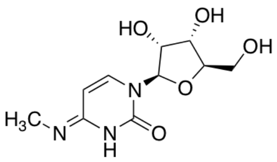 图片 N4-甲基胞苷，N4-Methylcytidine