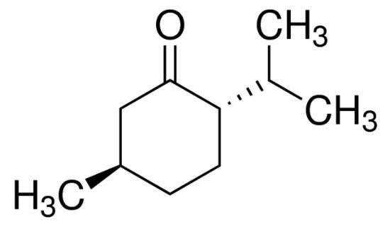 图片 (−)-薄荷酮，(−)-Menthone；90%