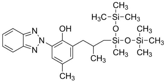 图片 屈美他唑三硅氧烷，Drometrizole trisiloxane [DRT]；analytical standard, ≥98.0% (HPLC)