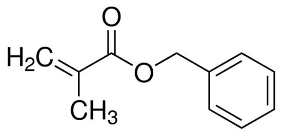 图片 甲基丙烯酸苄基酯，Benzyl methacrylate；96%, contains monomethyl ether hydroquinone as inhibitor