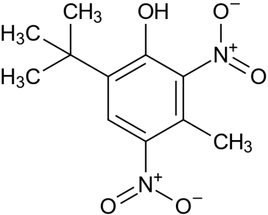 图片 甲基二硝基苯酚乙酸酯 [醋酸麦地诺]，Medinoterb acetate