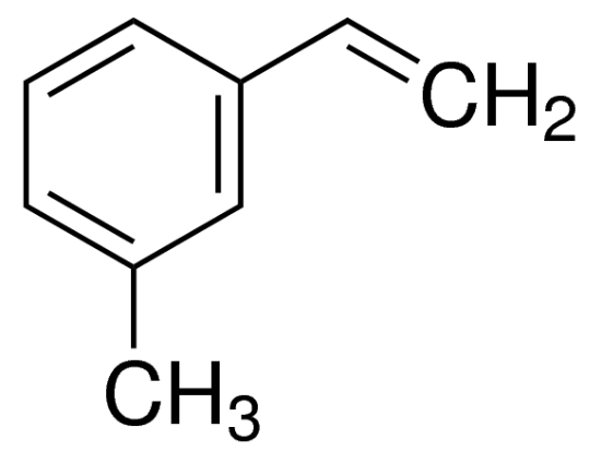 图片 3-甲基苯乙烯，3-Methylstyrene；99%, contains 0.1% 3,5-di-tert-butylcatechol as inhibitor