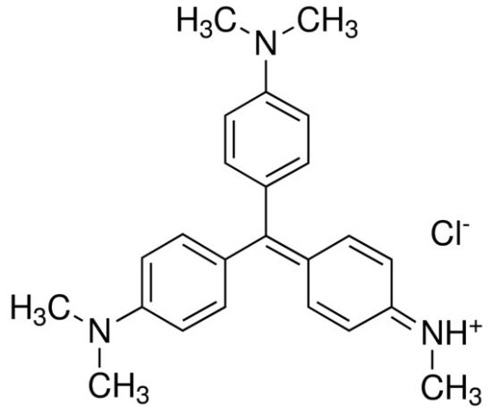 图片 甲基紫2B [碱性紫1]，Methyl violet 2B；certified by the Biological Stain Commission, Dye content, 75%