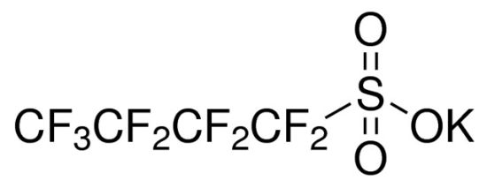 图片 全氟丁基磺酸钾，Potassium nonafluoro-1-butanesulfonate；98%