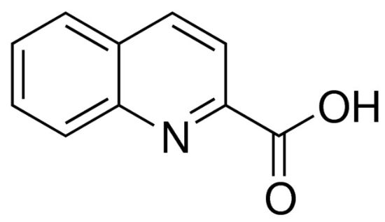 图片 喹啉-2-甲酸 [喹哪啶酸]，Quinaldic acid；98%