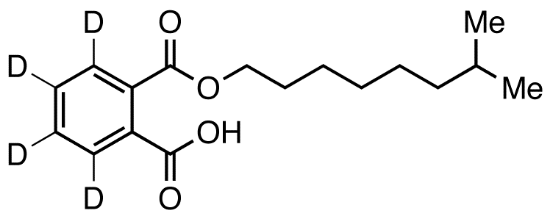 图片 邻苯二甲酸单异壬酯-d4，1,2-Benzenedicarboxylic Acid 1-(7-Methyloctyl) Ester-d4