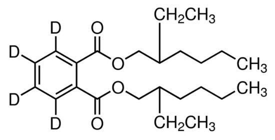 图片 邻苯二甲酸二辛酯-3,4,5,6-d4，Bis(2-ethylhexyl)phthalate-3,4,5,6-d4 [DEHP-3,4,5,6-d4]；98 atom % D