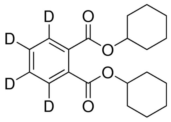 图片 邻苯二甲酸二环己酯-3,4,5,6-d4，Dicyclohexyl phthalate-3,4,5,6-d4；PESTANAL®, analytical standard