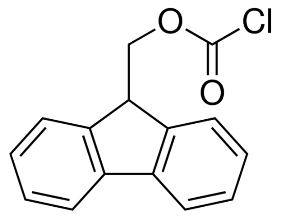 图片 氯甲酸-9-芴基甲酯，Fmoc chloride；BioReagent, ≥99.0% (HPLC)
