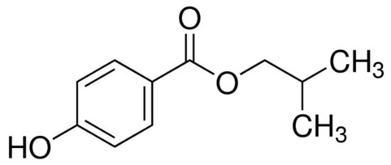 图片 4-羟基苯甲酸异丁酯，Isobutyl 4-hydroxybenzoate；97%