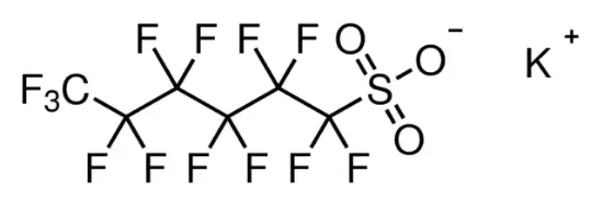图片 十三氟己烷-1-磺酸钾盐 [全氟己烷磺酸钾]，Tridecafluorohexane-1-sulfonic acid potassium salt [PFHxS]；≥98.0% (T)