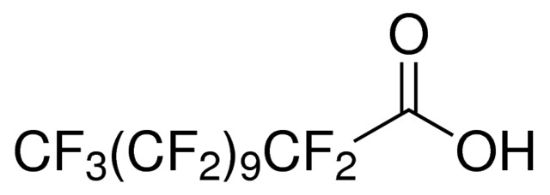 图片 全氟十二烷酸，Tricosafluorododecanoic acid；analytical standard, 96.5-103.0% (T)