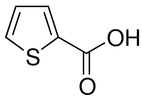 图片 2-噻吩甲酸，2-Thiophenecarboxylic acid；Vetec™, reagent grade, 98%