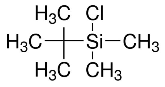 图片 叔丁基二甲基氯硅烷，tert-Butyldimethylsilyl chloride [TBDMSCl]；reagent grade, 97%