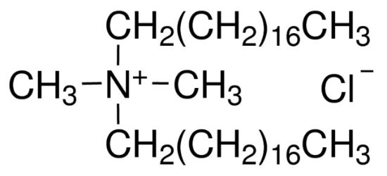 图片 双十八烷基二甲基氯化铵，Dimethyldioctadecylammonium chloride；≥97.0% (AT)